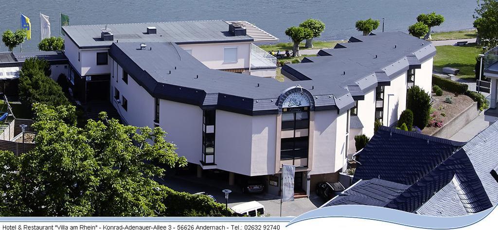 Hotel Villa Am Rhein Andernach Exterior foto