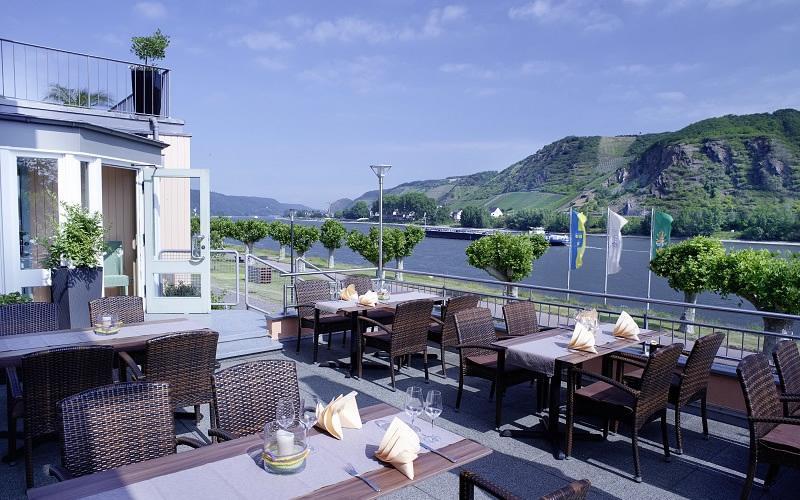 Hotel Villa Am Rhein Andernach Exterior foto